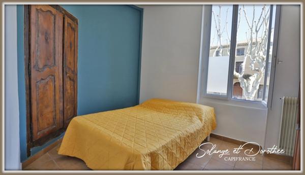 🏡 Capestang – Maison en pierre avec local 60 m² & appartement 127 m² + terrasse tropézienne