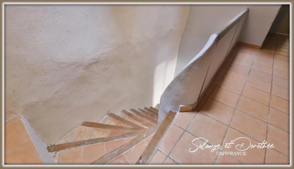 🏡 Capestang – Maison en pierre avec local 60 m² & appartement 127 m² + terrasse tropézienne