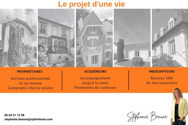 Ermont - Maison ancienne avec cachet à deux pas de la gare