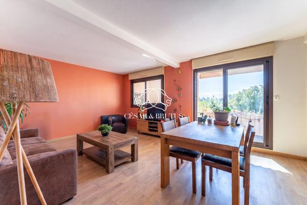 Grand T4, 3 chambres, balcon vue dégagée – St Rambert Lyon 9