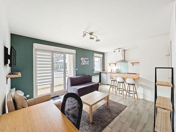 À vendre ? NANCY_Quartier Provencal / Nabecor_F1 bis 32 m² avec parking et terrasse ? Idéal investisseur ou étudiant.e