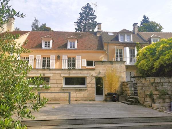Dans un cadre idylique, sur les bords de la rivière de l'Aisne: