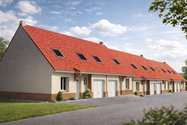 Projet à valoriser – Maisons à finir (clos couvert) – Auchel