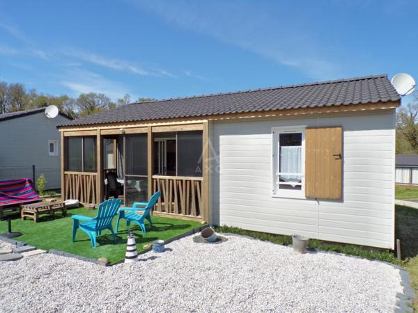 COTTAGE et abris de jardin sur Terrain individuel dans parc résidentiel privatif