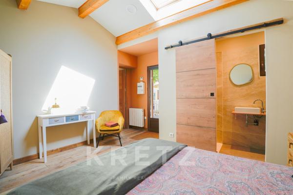 À 5 min du centre-ville, au calme, jolie maison de campagne