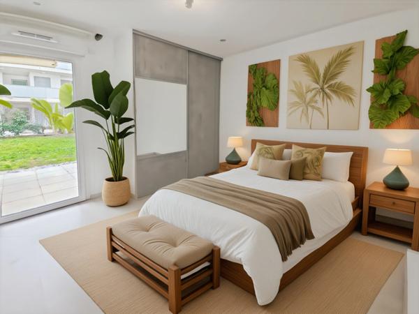 Appartement à vendre 2 pièces AIX LES BAINS (73)- récent - Rez de jardin