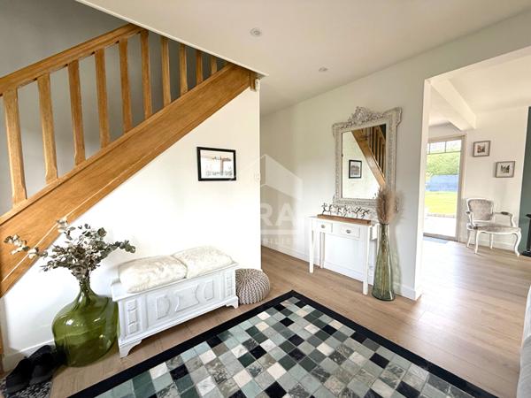 Maison individuelle 3 chambres - Véranda - Sous-sol complet - Jardin