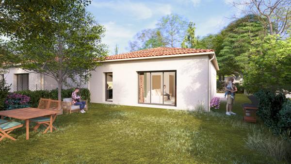 LE TAILLAN MEDOC - Maison neuve de plain-pied de 90m² sur 340m² de parcelle - Calme et boisé
