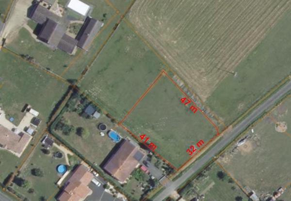 TERRAIN CONSTRUCTIBLE 1540 m²