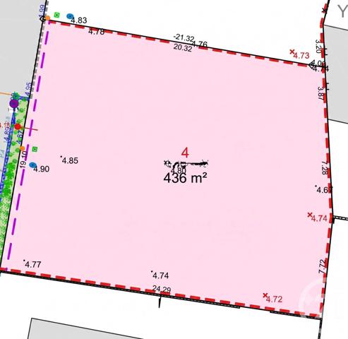 Terrain à vendre  436 m 2   TALMONT ST HILAIRE  - 85