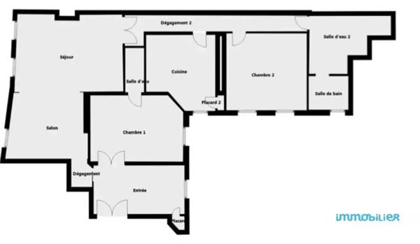 Appartement familial - lumineux