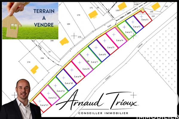 Terrain à vendre 480 m² Dompierre