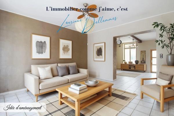 Grande Maison Familiale de 5 chambres possibilité plus, avec Jardin et Garage à Raismes, Quartier Vicoigne, 167m2