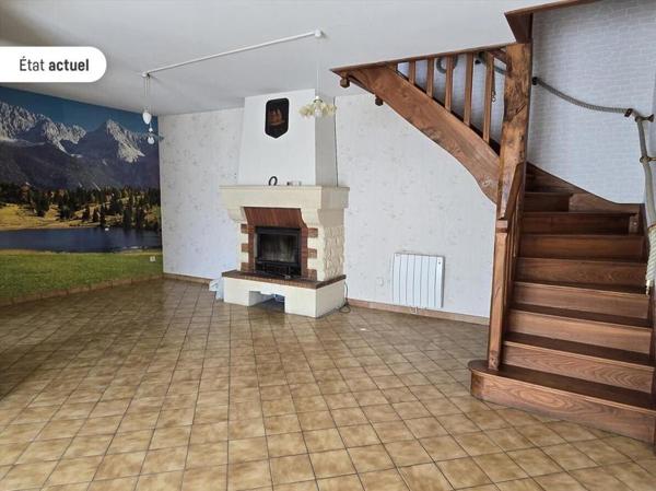 Maison 86 336 € Archiac 3 p 93 m² DPE D