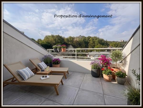 Appartement à vendre 4 pièces CHAMBERY (73) de 100,8m² carrez