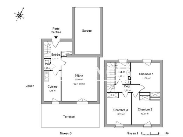 Location Maison 4 pièces 77.14 m² - 58 RUE DES FOUGERES Mignaloux Beauvoir 86550