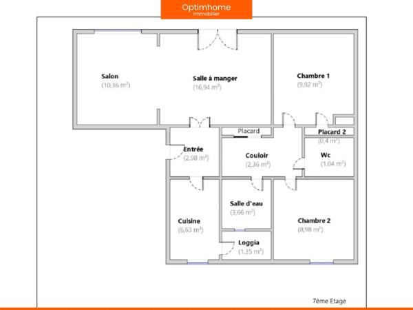 Appartement à vendre 4 pièces LE MANS (72)