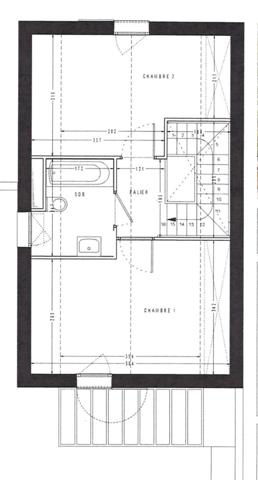 APPARTEMENT T3 DUPLEX 65.80M² + TERRASSE