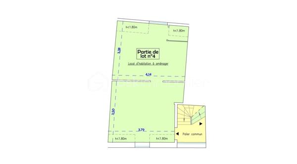 Appartement de 30 m²