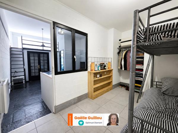 Morlaix : Charmante maison de ville de 151m² - 7 pièces + Studio au RDC