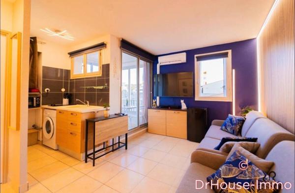 Appartement à vendre 1 pièce de 21 m²