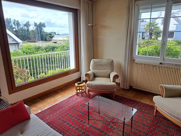 Concarneau Belle maison de 165 m² avec vue mer sur un sous sol complet en excellent état