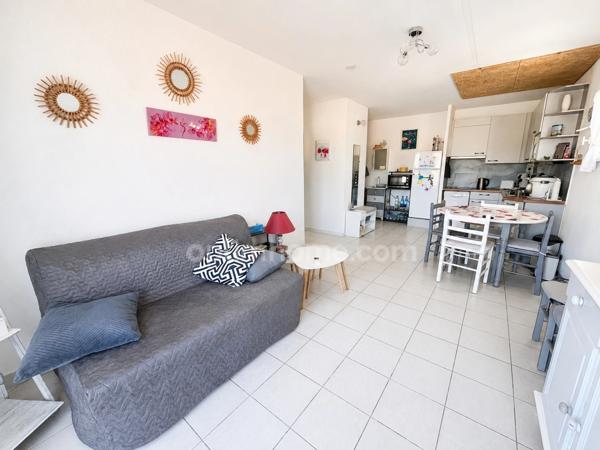 Appartement 2 pièces avec terrasse et garage - centre ville de MARSEILLAN PLAGE (34)