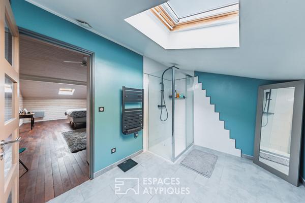 Une propriété de charme sur un vaste terrain