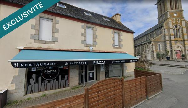 Fonds de commerce avec appartement T4 – Belle opportunité à Taulé