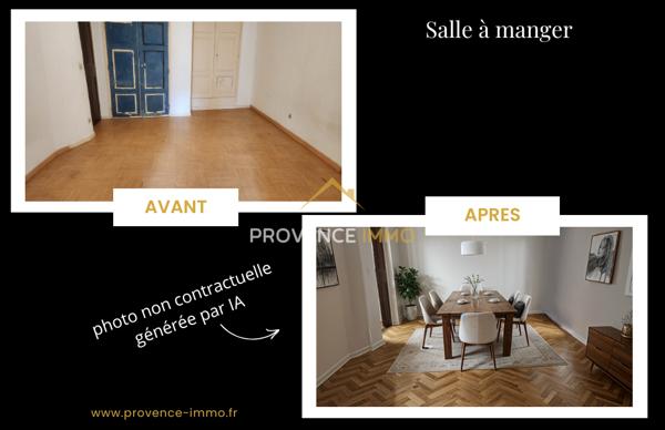 Digne-les-Bains (04000) NOUVELLE EXCLUSIVITÉ !!!!! T2 À FORT POTENTIEL EN CENTRE-VILLE DE DIGNE-LES-BAINS