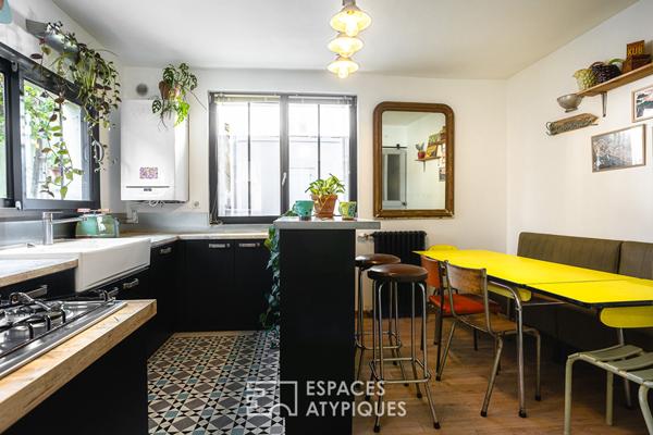 Charmante maison en coeur de ville, à l’esprit bohème