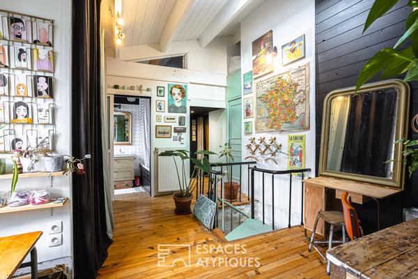 Charmante maison en coeur de ville, à l’esprit bohème