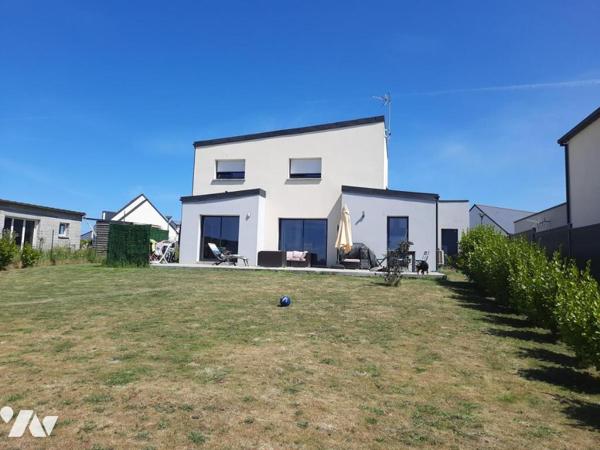 maison contemporaine, 4 chambres sans vis à vis.