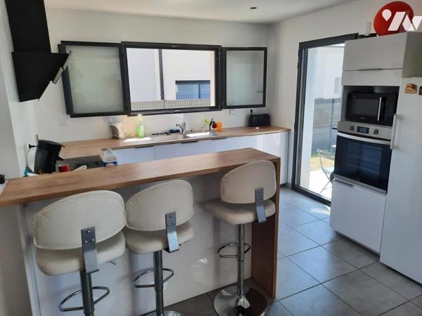 maison contemporaine, 4 chambres sans vis à vis.