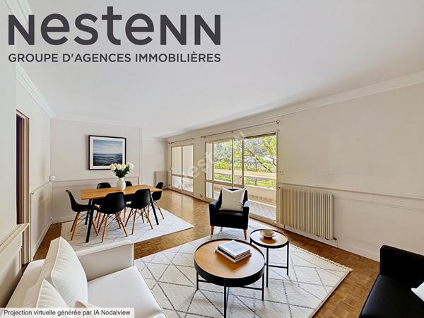 T4 - 95m2 - BALCON - A RENOVER - LUMINEUX