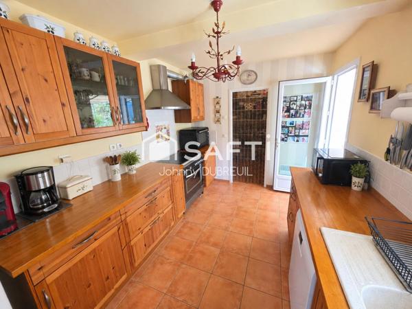 PIGNANS - SUPERBE VILLA 120M2 AVEC JARDIN 721M2, TERRASSE, GRAND GARAGE AU CALME