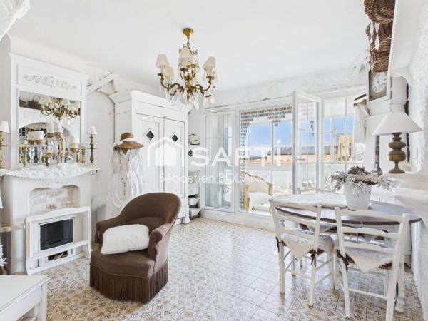 Appartement T3 avec vue imprenable sur le port et les Corbières - Port-la-Nouvelle.