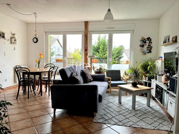 Duplex lumineux avec balcon