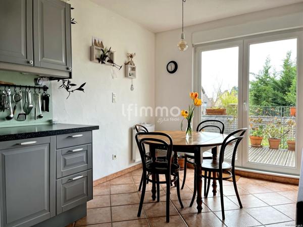 Duplex lumineux avec balcon