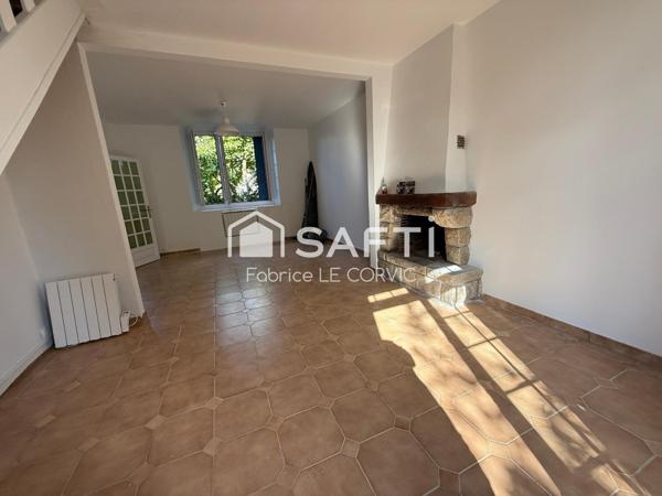 MAISON DE 92 M2 SUR TERRAIN DE 1111 M2 A BIEUZY