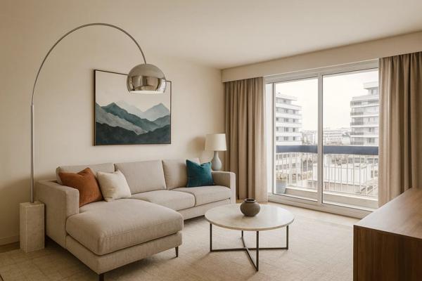 Paris XV – Lourmel : Grand appartement familial avec balcons et potentiel modulable