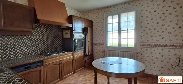 Pavillon cheminée 3 chambres sous sol terrain