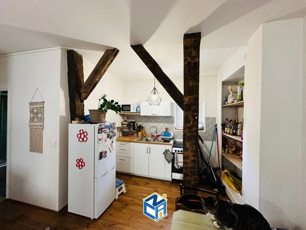 Appartement T2 en plein centre-bourg