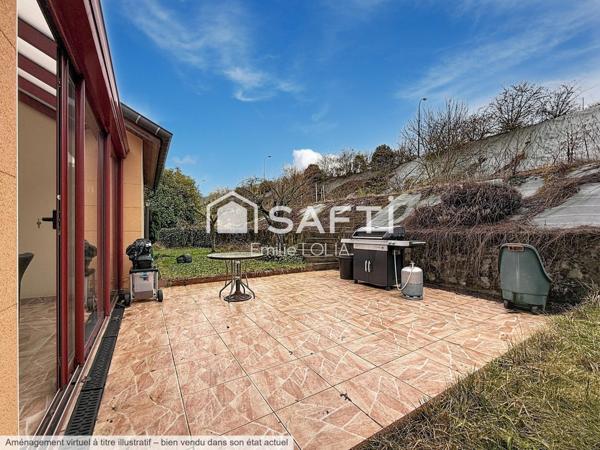 Maison individuelle de 130 m² – 4 chambres – Plain-pied surélevé