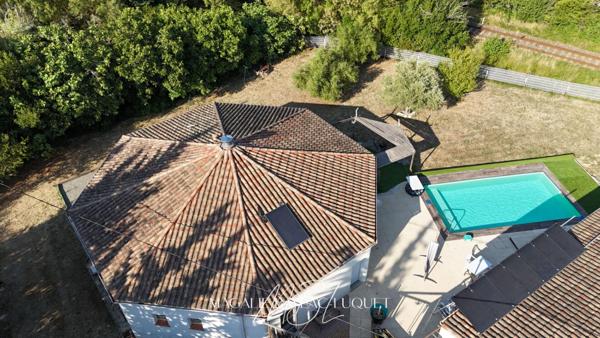 CARCASSONNE MAQUENS - MAISON  OCTOGONALE - JARDIN - PISCINE - GARAGE