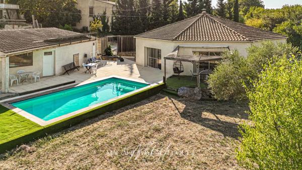 CARCASSONNE MAQUENS - MAISON  OCTOGONALE - JARDIN - PISCINE - GARAGE