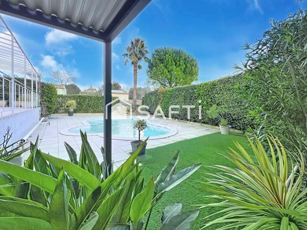 T5  piscine , les Solans dans lotissement sécurisé