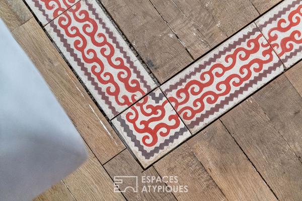 Appartement atypique avec jardin et piscine privée