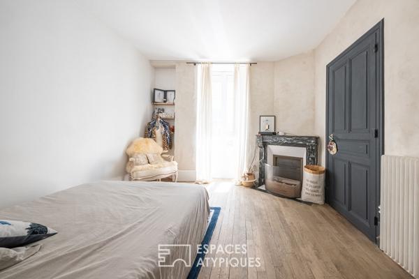 Appartement atypique avec jardin et piscine privée