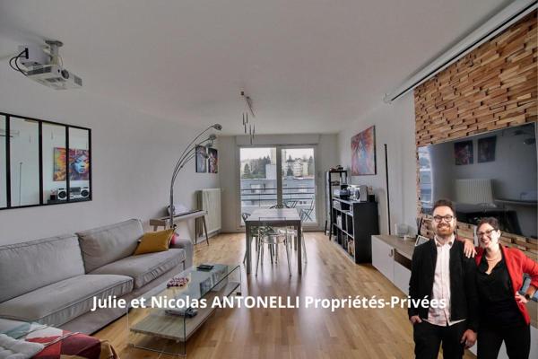 Saint Etienne 42100 Appartement 83m² 3 chambres avec BALCONS, GARAGE et CAVE